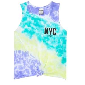 PINK Victoria’s Secret Tie-Die Tank